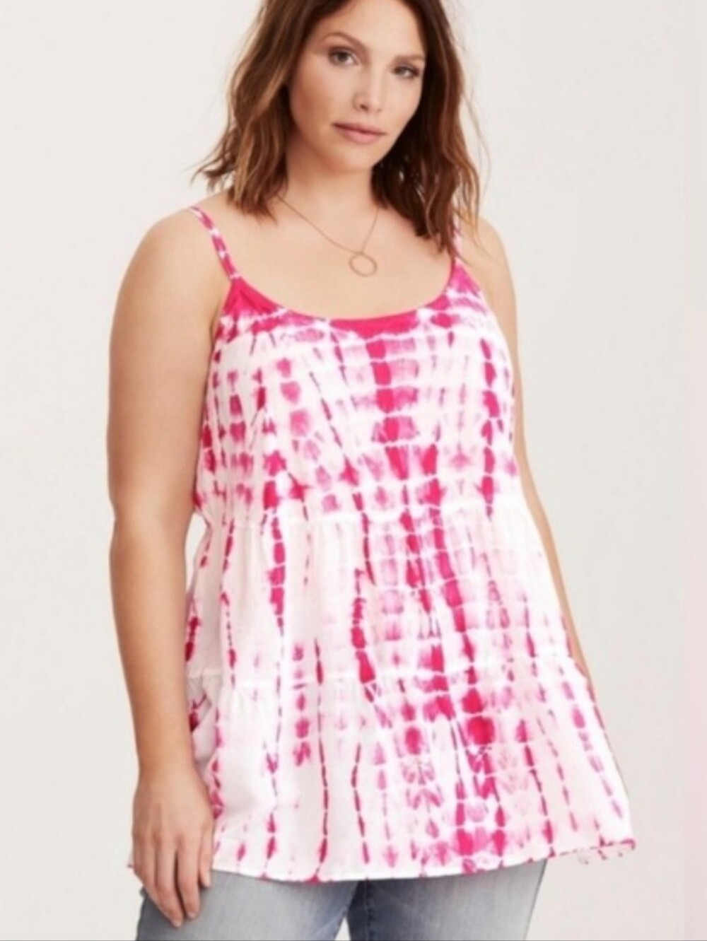 Torrid Tie Dye Babydoll Cami Size 0